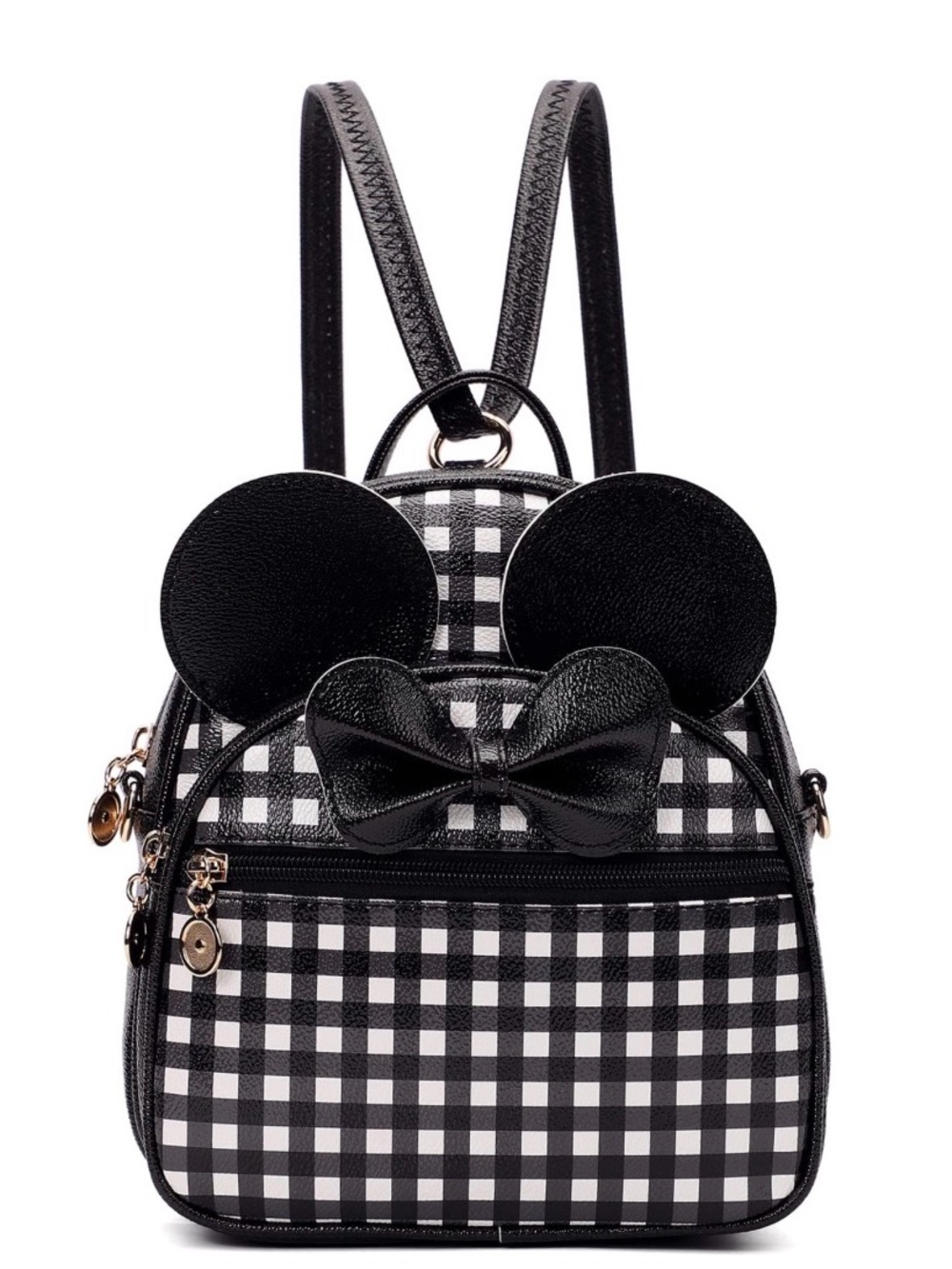 Girls Mini Backpack Bowknot Polka Dot